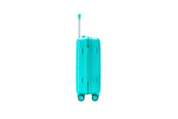 Offre exceptionnelle sur valise bleu ciel avec roulette à acheter