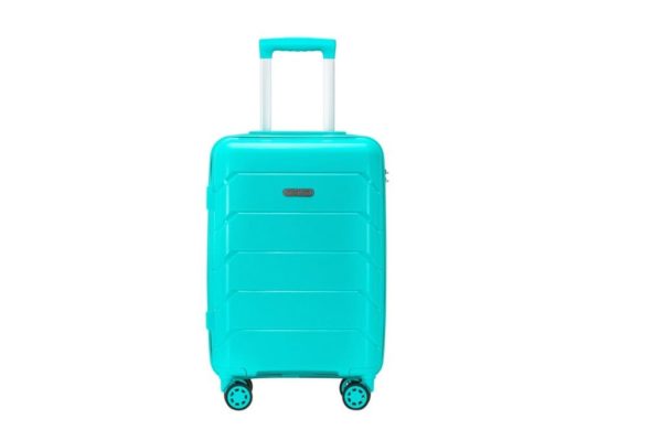 Acheter une valise bleu ciel à roulette