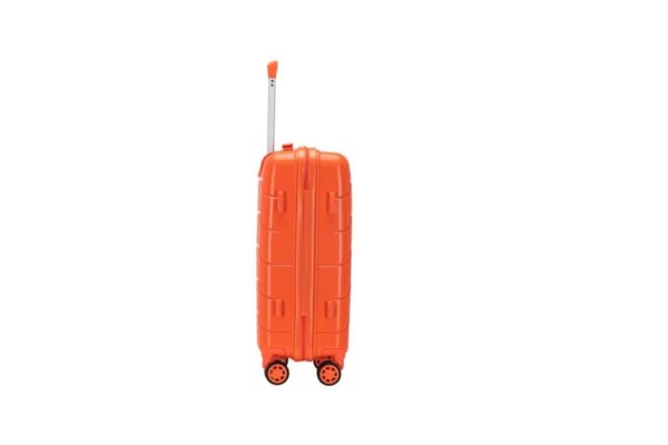 Acheter une valise orange rigide pas cher