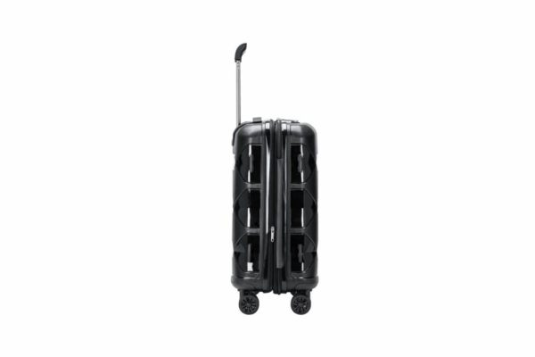 achetez cette valise noir extensible avec roulette