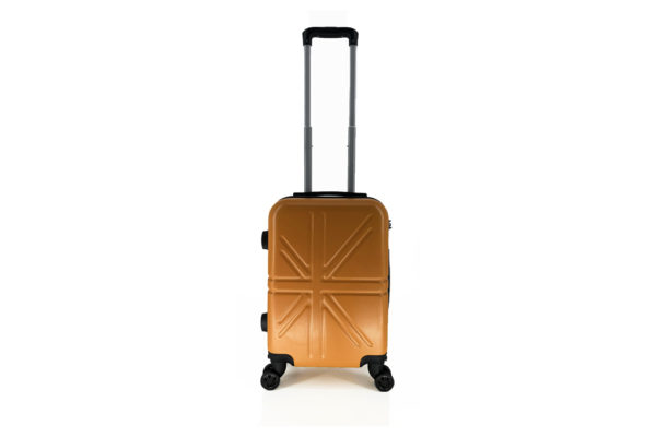 valise de voyage orange comme easyjet