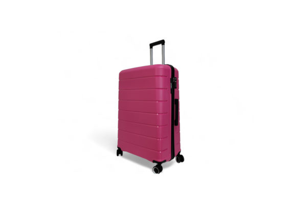 valise rose en coque pp rigide