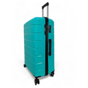 valise en coque rigide turquoise