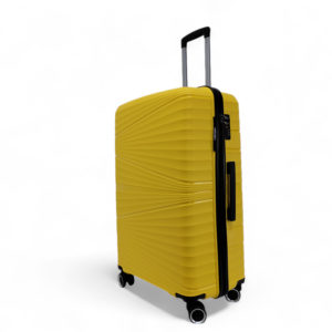 Bagage jaune incassable PP